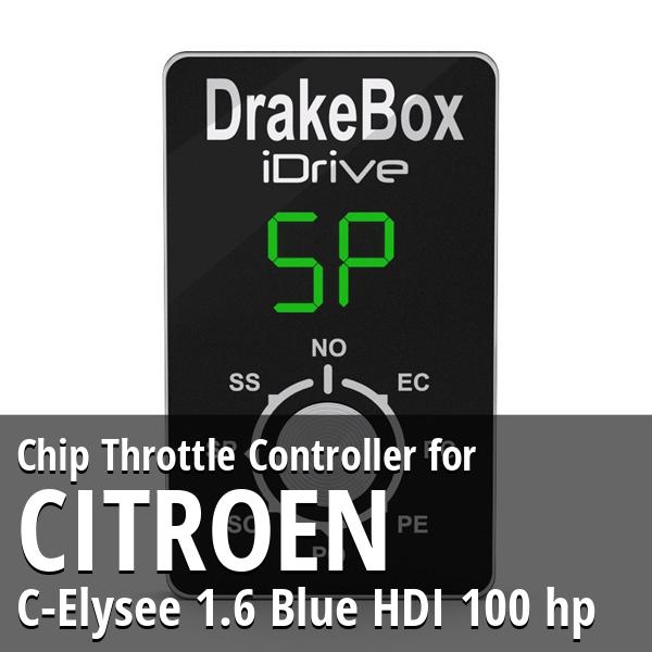 Chip Citroen C-Elysee 1.6 Blue HDI 100 hp Throttle Controller
