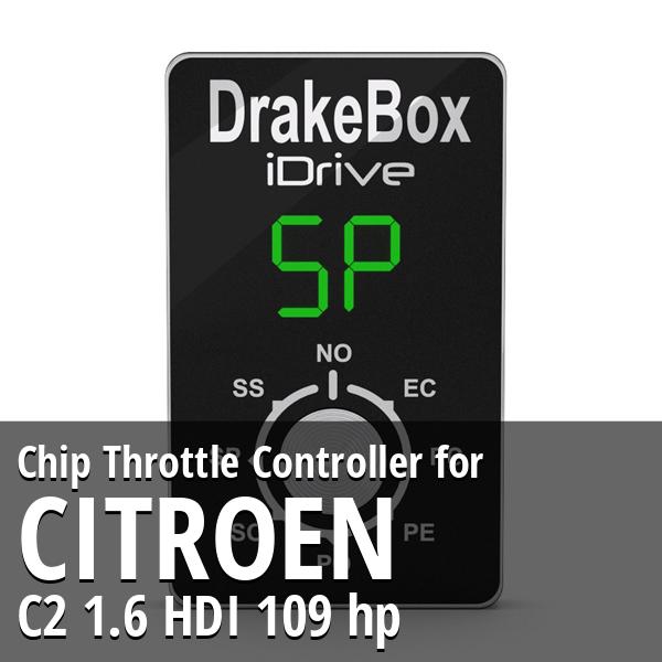 Chip Citroen C2 1.6 HDI 109 hp Throttle Controller