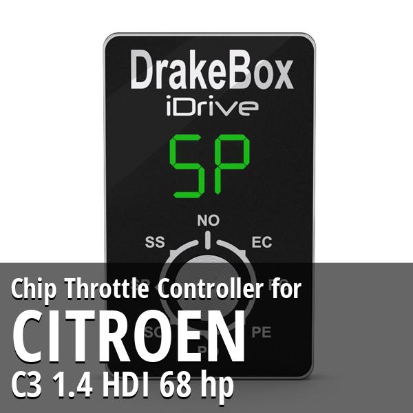 Chip Citroen C3 1.4 HDI 68 hp Throttle Controller