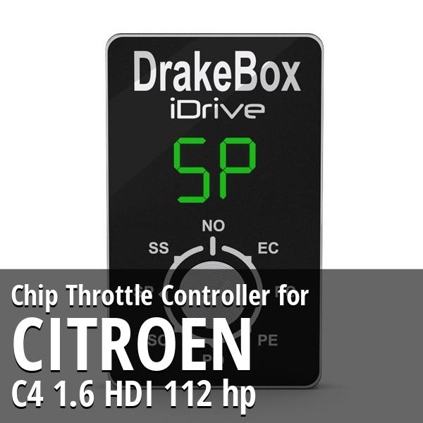 Chip Citroen C4 1.6 HDI 112 hp Throttle Controller