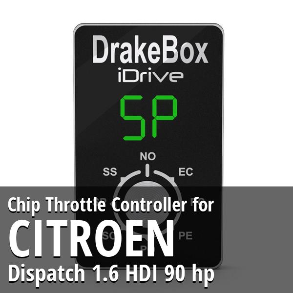 Chip Citroen Dispatch 1.6 HDI 90 hp Throttle Controller