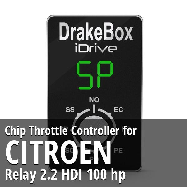 Chip Citroen Relay 2.2 HDI 100 hp Throttle Controller