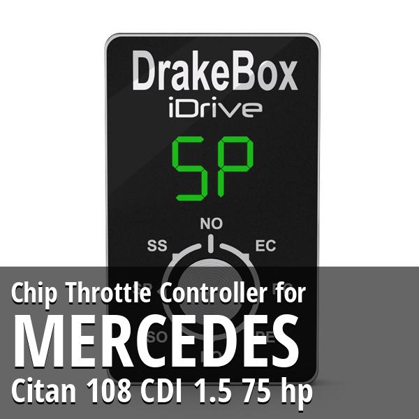Chip Mercedes Citan 108 CDI 1.5 75 hp Throttle Controller