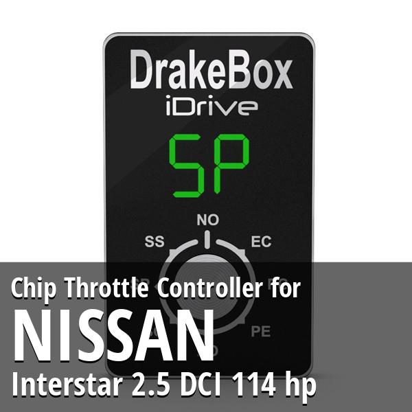 Chip Nissan Interstar 2.5 DCI 114 hp Throttle Controller