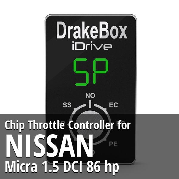 Chip Nissan Micra 1.5 DCI 86 hp Throttle Controller