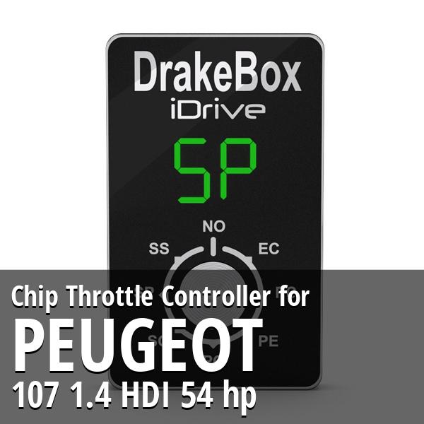 Chip Peugeot 107 1.4 HDI 54 hp Throttle Controller