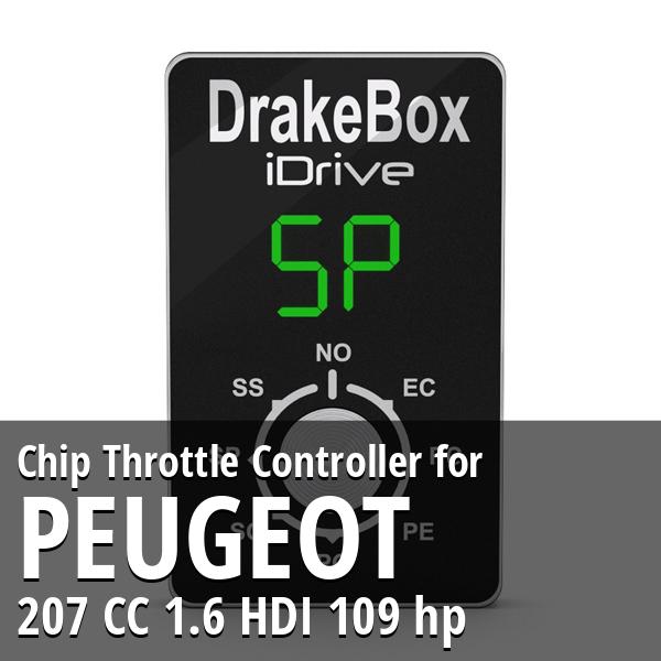 Chip Peugeot 207 CC 1.6 HDI 109 hp Throttle Controller