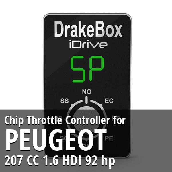 Chip Peugeot 207 CC 1.6 HDI 92 hp Throttle Controller