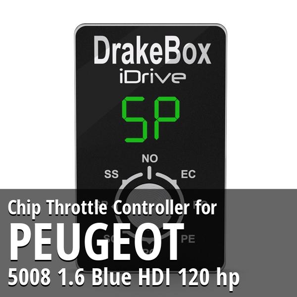 Chip Peugeot 5008 1.6 Blue HDI 120 hp Throttle Controller