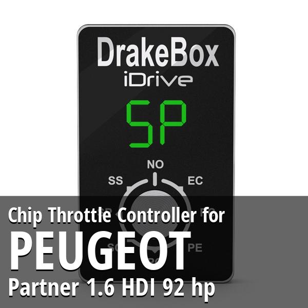 Chip Peugeot Partner 1.6 HDI 92 hp Throttle Controller