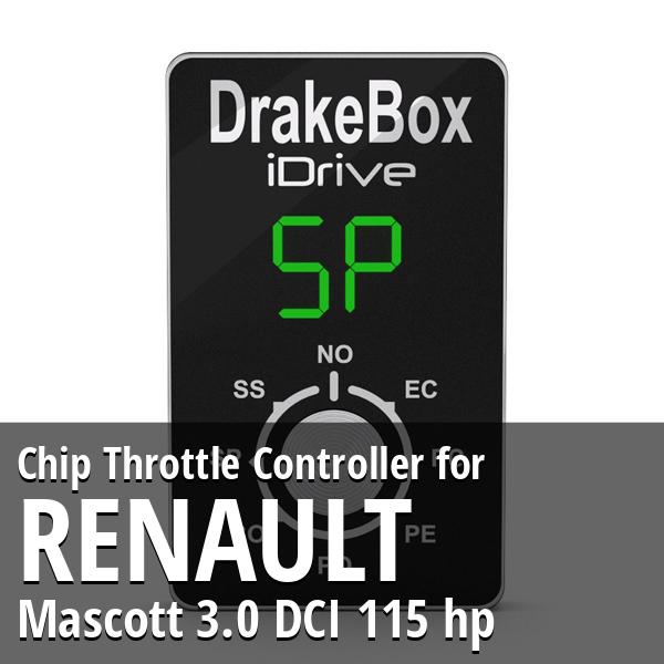 Chip Renault Mascott 3.0 DCI 115 hp Throttle Controller