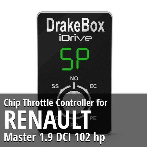 Chip Renault Master 1.9 DCI 102 hp Throttle Controller