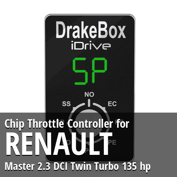 Chip Renault Master 2.3 DCI Twin Turbo 135 hp Throttle Controller