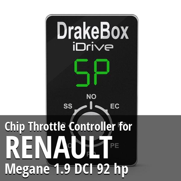Chip Renault Megane 1.9 DCI 92 hp Throttle Controller