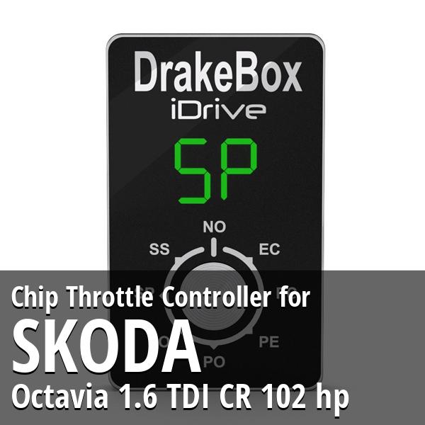 Chip Skoda Octavia 1.6 TDI CR 102 hp Throttle Controller
