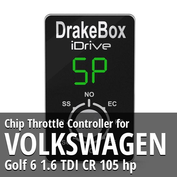 Chip Volkswagen Golf 6 1.6 TDI CR 105 hp Throttle Controller