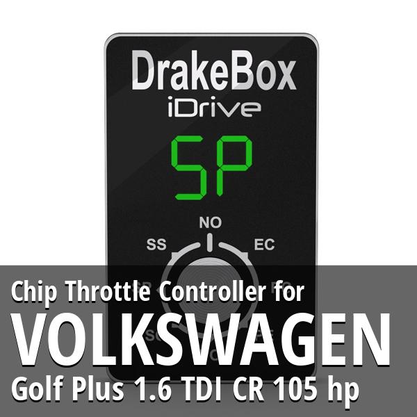 Chip Volkswagen Golf Plus 1.6 TDI CR 105 hp Throttle Controller