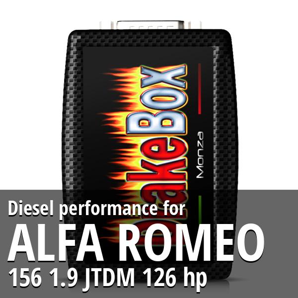 Diesel performance Alfa Romeo 156 1.9 JTDM 126 hp