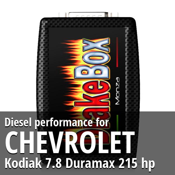 Diesel performance Chevrolet Kodiak 7.8 Duramax 215 hp