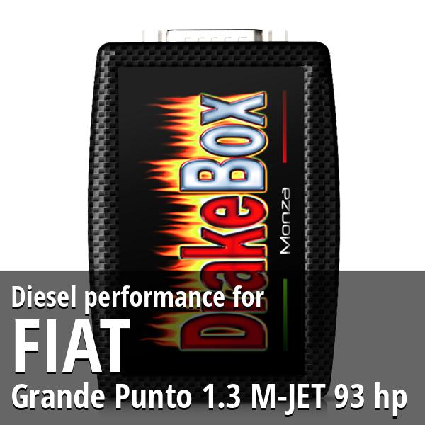 Diesel performance Fiat Grande Punto 1.3 M-JET 93 hp