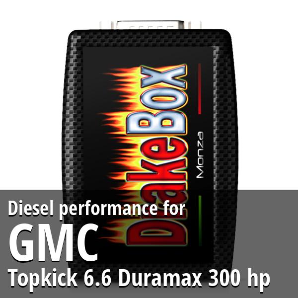 Diesel performance GMC Topkick 6.6 Duramax 300 hp