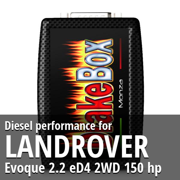 Diesel performance Landrover Evoque 2.2 eD4 2WD 150 hp