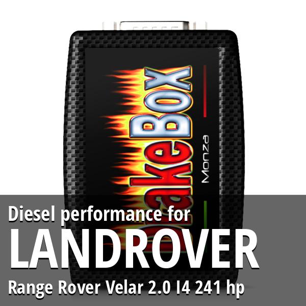 Diesel performance Landrover Range Rover Velar 2.0 I4 241 hp