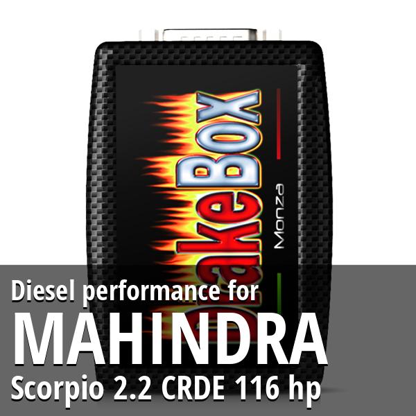 Diesel performance Mahindra Scorpio 2.2 CRDE 116 hp