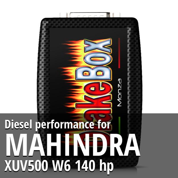 Diesel performance Mahindra XUV500 W6 140 hp
