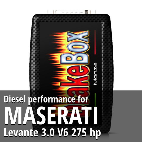 Diesel performance Maserati Levante 3.0 V6 275 hp