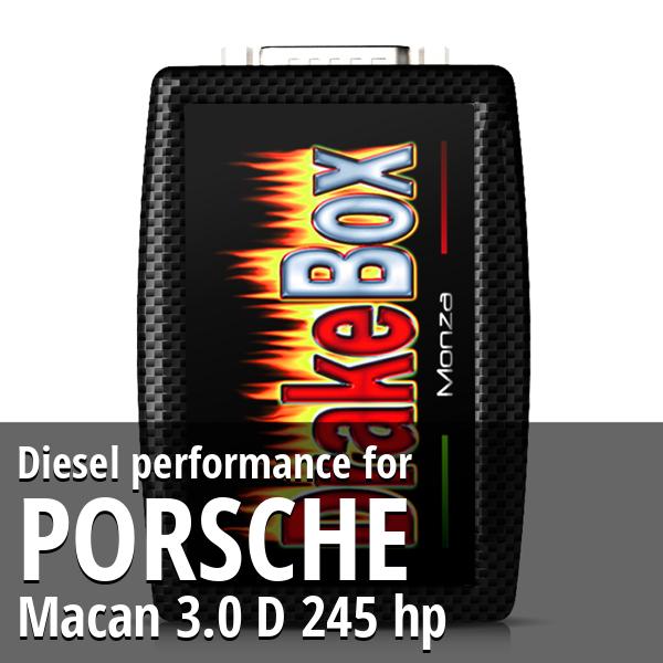 Diesel performance Porsche Macan 3.0 D 245 hp