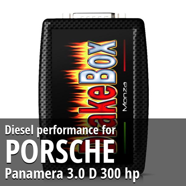 Diesel performance Porsche Panamera 3.0 D 300 hp