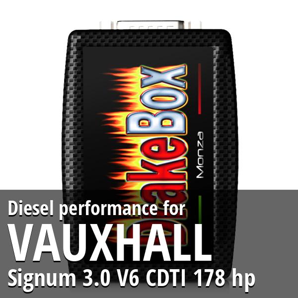 Diesel performance Vauxhall Signum 3.0 V6 CDTI 178 hp