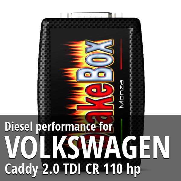 Diesel performance Volkswagen Caddy 2.0 TDI CR 110 hp