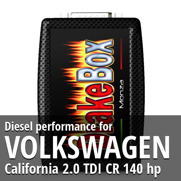 Diesel performance Volkswagen California 2.0 TDI CR 140 hp