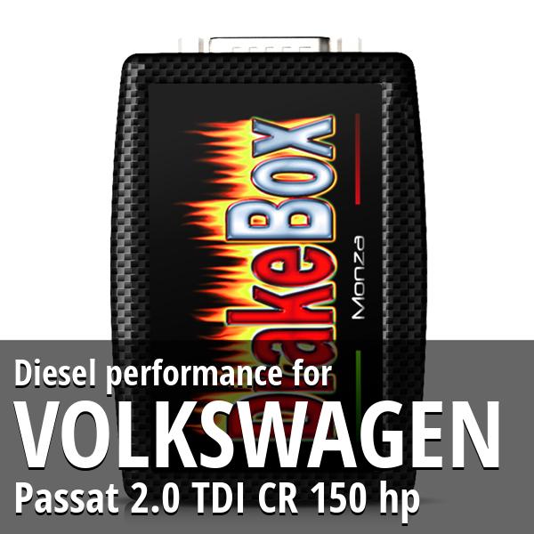 Diesel performance Volkswagen Passat 2.0 TDI CR 150 hp